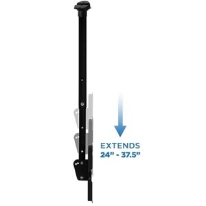 Mount-It! TV Ceiling Mount, Full Motion Height Adjustable Swivel Tilting Bracket for 42, 45, 47, 49, 50, 55, 60, 65, 70, 75, 80, 85, 90 Inch, TVs 220 Lbs Capacity