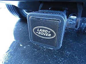 genuine land rover logo tow hitch plug cover with lanyard