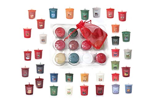 Yankee Candle 12 Count Pack Samplers - Assorted Scents