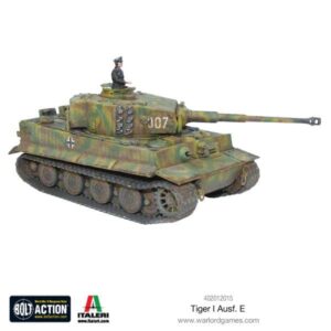 Bolt Action Tiger I AUSF E Heavy Tank 1:56 WWII Military Wargaming Plastic Model Kit