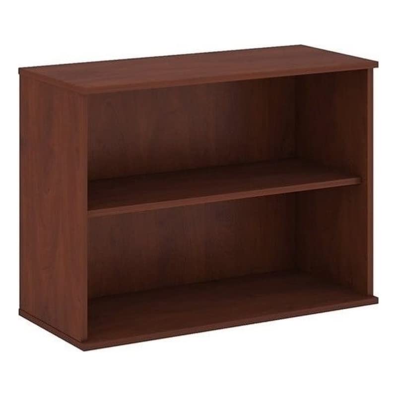 Bush Business Furniture 30H 2 Shelf Bookcase in Hansen Cherry