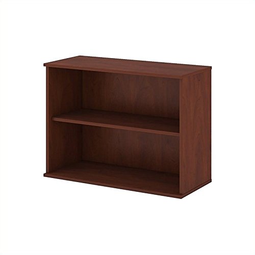 Bush Business Furniture 30H 2 Shelf Bookcase in Hansen Cherry