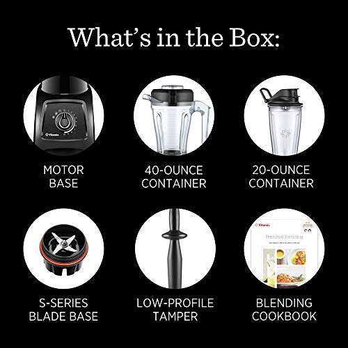 Vitamix S50 S-Series Blender, Professional-Grade, 40oz. Container, Black