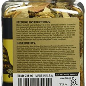 Gourmet Box Turtle Food Net Wt 8.25oz (254g)