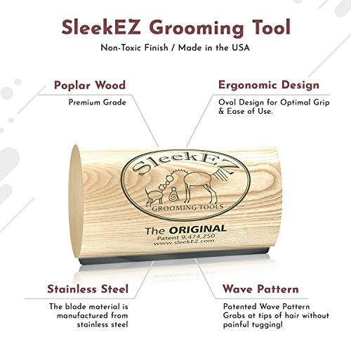 SleekEZ 5" Cat/Dog/Horse Brush Grooming Tool