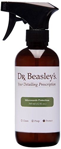 Dr. Beasley's - I34D12 Microsuede Protection - 12 oz, Preserves Look and Feel of Fabric, Instant Bonding Coating, 2+ Years of Protection