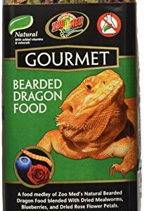 Zoo Med 5118 Gourmet Bearded Dragon Food, 15 oz
