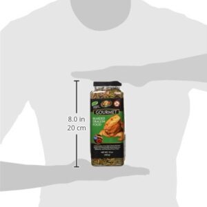 Zoo Med 5118 Gourmet Bearded Dragon Food, 15 oz