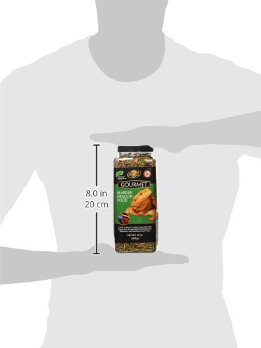 Zoo Med 5118 Gourmet Bearded Dragon Food, 15 oz