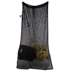tag mesh laundry bag, 24" x 36" (dark green)