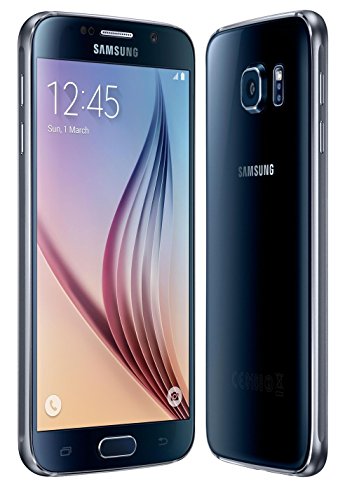 Samsung Galaxy S6 G920 32GB GSM Unlocked International Smartphone, Black Sapphire