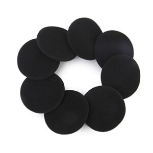 bastex set of 4 pairs of replacement earbud cushion pads for headset earphones