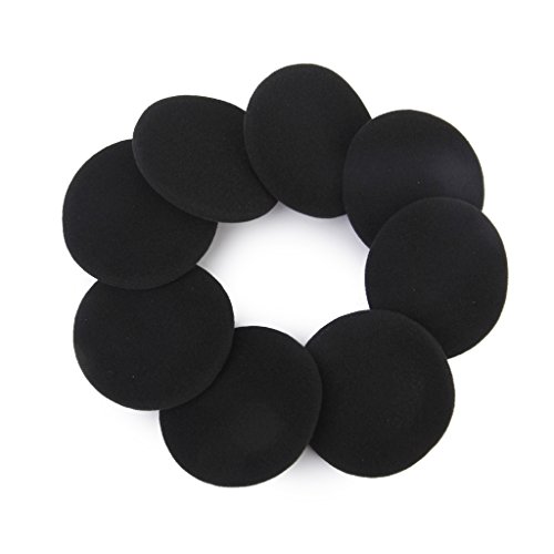 Bastex Set of 4 Pairs of Replacement Earbud Cushion Pads for Headset Earphones