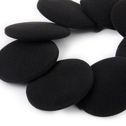 Bastex Set of 4 Pairs of Replacement Earbud Cushion Pads for Headset Earphones