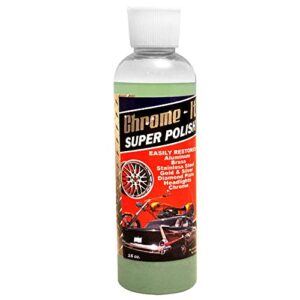 chrome-it super metal polish (8 ounce)