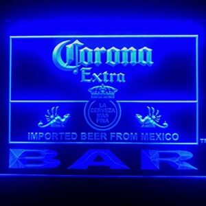Corona Bar Beer Extra LED Neon Light Sign Man Cave 418-B
