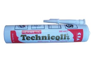 technicqll red high temperature silicone adhesive sealant 300 ml heat resistant 300'c liquid gasket
