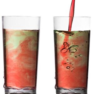 Zappy 52 Disposable Plastic Straight Wall Shooter Glasses 1.75 Oz Clear Tumblers - Tasting Sample Dessert Shooters Wine Beer Champagne Jello Cup Shot Glass Cups