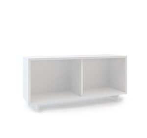 oeuf perch twin size shelf unit, white