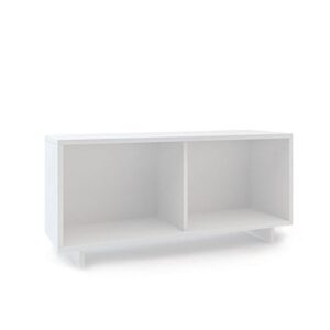 Oeuf Perch Twin Size Shelf Unit, White