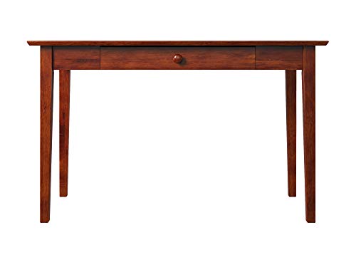 AFI Shaker Desk with Drawer, Brown