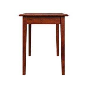 AFI Shaker Desk with Drawer, Brown