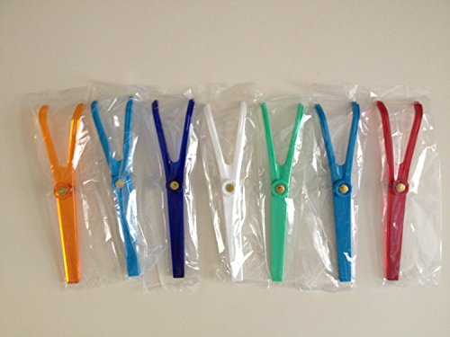 Flossaid Dental Floss Holder - 3 Pack (Assorted Colors)