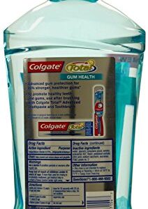 Colgate Total Gum Health Mouthwash- Clean Mint - 33.8 oz
