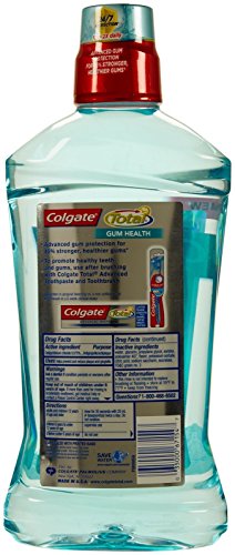 Colgate Total Gum Health Mouthwash- Clean Mint - 33.8 oz