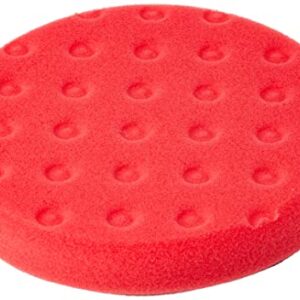 Lake Country CCSRE5 Ultra Soft Wax/Sealant Pad, 5.5-inch Foam Pad, Red