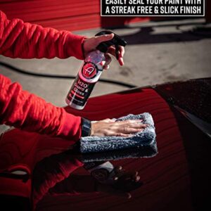 Adam’s H2O Guard & Gloss - Revolutionary Hybrid Top Coat Technology Combines Silica Sealant, Polish Wax, and Quick Detailer Technology - Seals, Shines, and Protects All Exterior Surfaces (Collection)