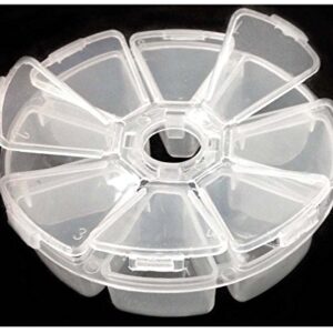 HAWK Round Storage Box : (Pack of 2 Pcs.) - TJ8701