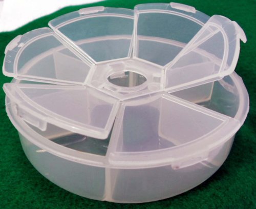 HAWK Round Storage Box : (Pack of 2 Pcs.) - TJ8701