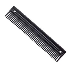 lincoln plastic tail and mane comb one size black