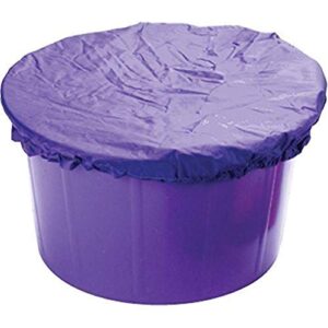 lincoln elasticated feed bucket cover one size purple