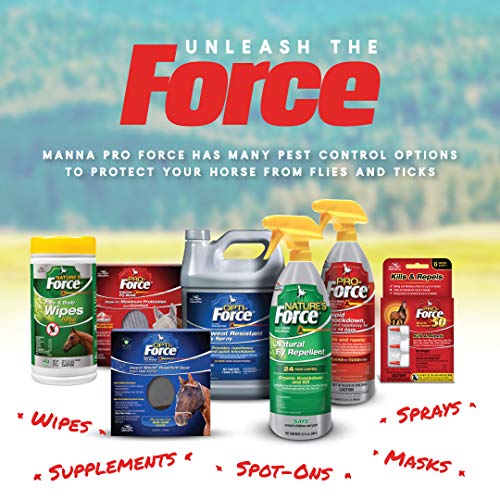 Manna Pro Opti, Nature, and Pro Force Sprays, Wipes, and Food Additives.