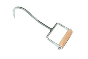 seymour 49081 steel hay hook with wood handle, 11" overall length