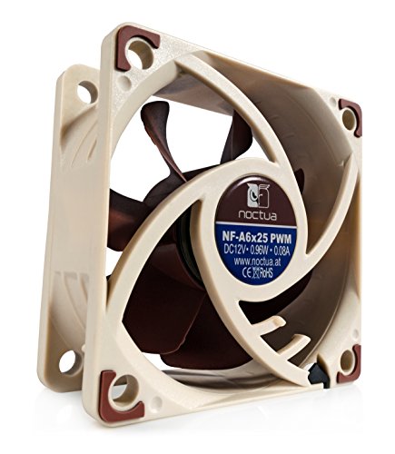 Noctua NF-A6x25 PWM, Premium Quiet Fan, 4-Pin (60mm, Brown)