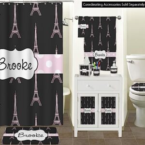RNK Shops Black Eiffel Tower Waste Basket - Single Sided (Black) (Personalized)