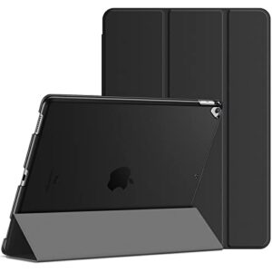 jetech case for ipad pro 12.9 inch (1st and 2nd generation, 2015 and 2017 model), auto wake/sleep (black)