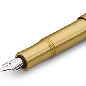 Kaweco Sport Fountain Pen, Spring Strength, Medium, Brass