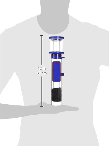 ESHOPPS Nano Skimmer | Protein Skimmer for Nano Tanks | New improved adjustable magnetic mount | Adjustable water height. Minimal foot print. Fits most All in one tanks back chamber