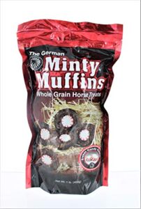 equus magnificusinc 011-10020013 mint the german minty muffins all natural horse treat, 1 lb (packaging may vary)