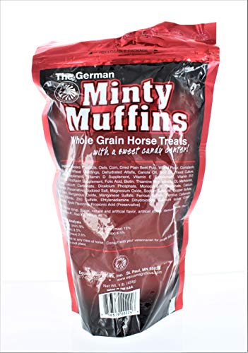 Equus Magnificusinc 011-10020013 Mint The German Minty Muffins All Natural Horse Treat, 1 Lb (Packaging May Vary)