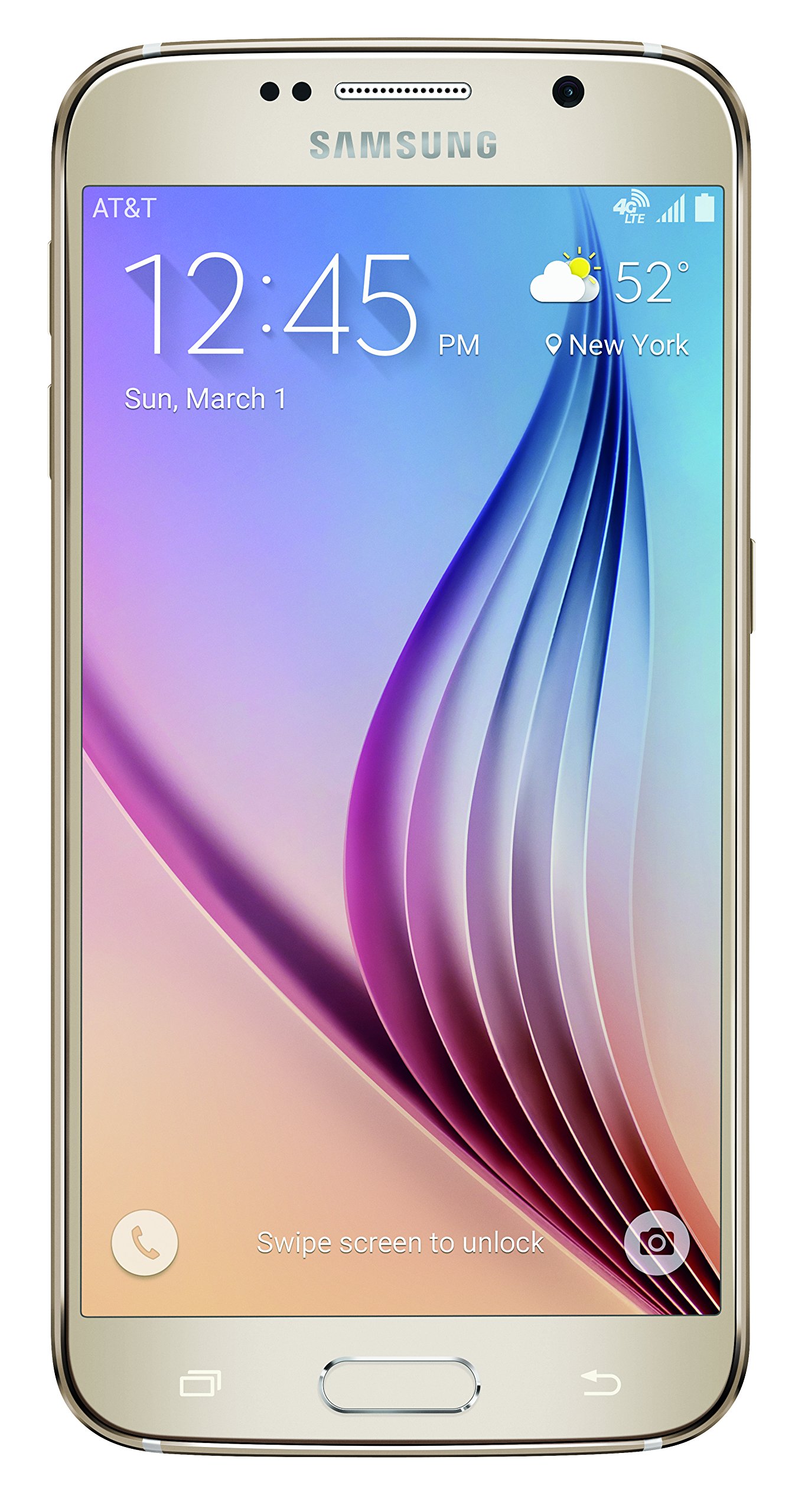 Samsung Galaxy S6, Gold Platinum 32GB (Verizon Wireless)