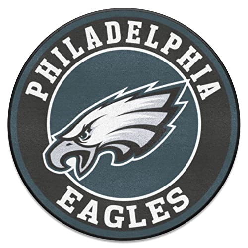 FANMATS 17971 NFL Philadelphia Eagles Roundel Mat , 27" Diameter