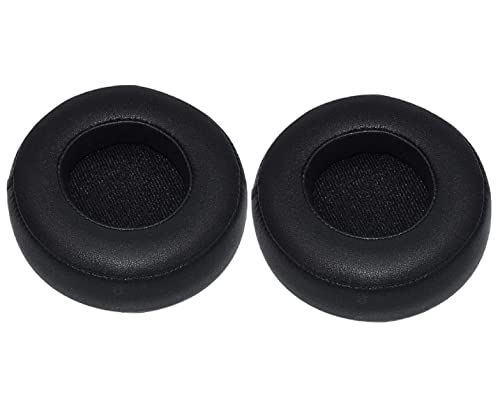 VEKEFF 2 pcs Replacement Earpads Ear Pads Cushion for Beats by Dr.Dre PRO/Detox Headphones (Black)