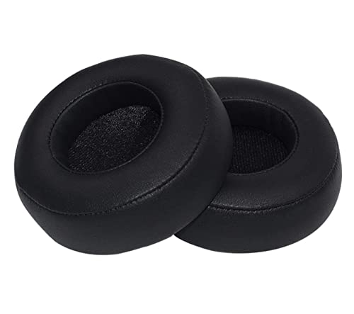 VEKEFF 2 pcs Replacement Earpads Ear Pads Cushion for Beats by Dr.Dre PRO/Detox Headphones (Black)