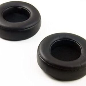 VEKEFF 2 pcs Replacement Earpads Ear Pads Cushion for Beats by Dr.Dre PRO/Detox Headphones (Black)