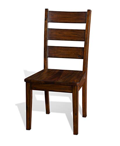 Sunny Designs Tuscany Ladderback Chair with Wood Seat